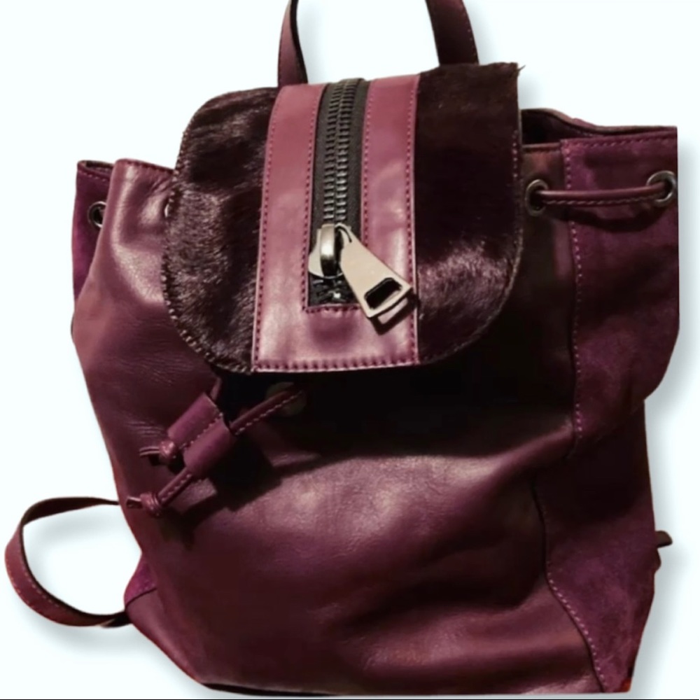 Alberto Bellucci Pelletterie Italian leather
Backpack NWT